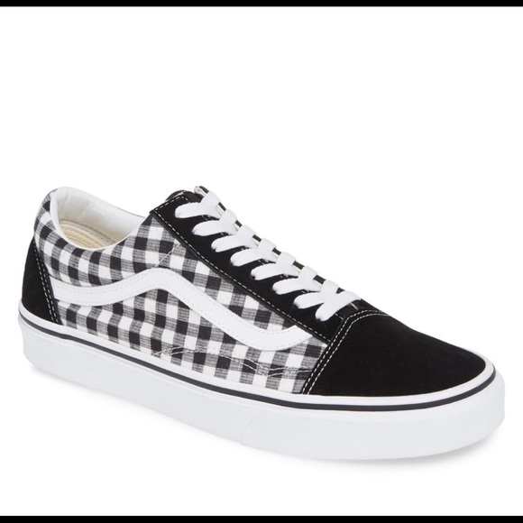 gingham old skool vans